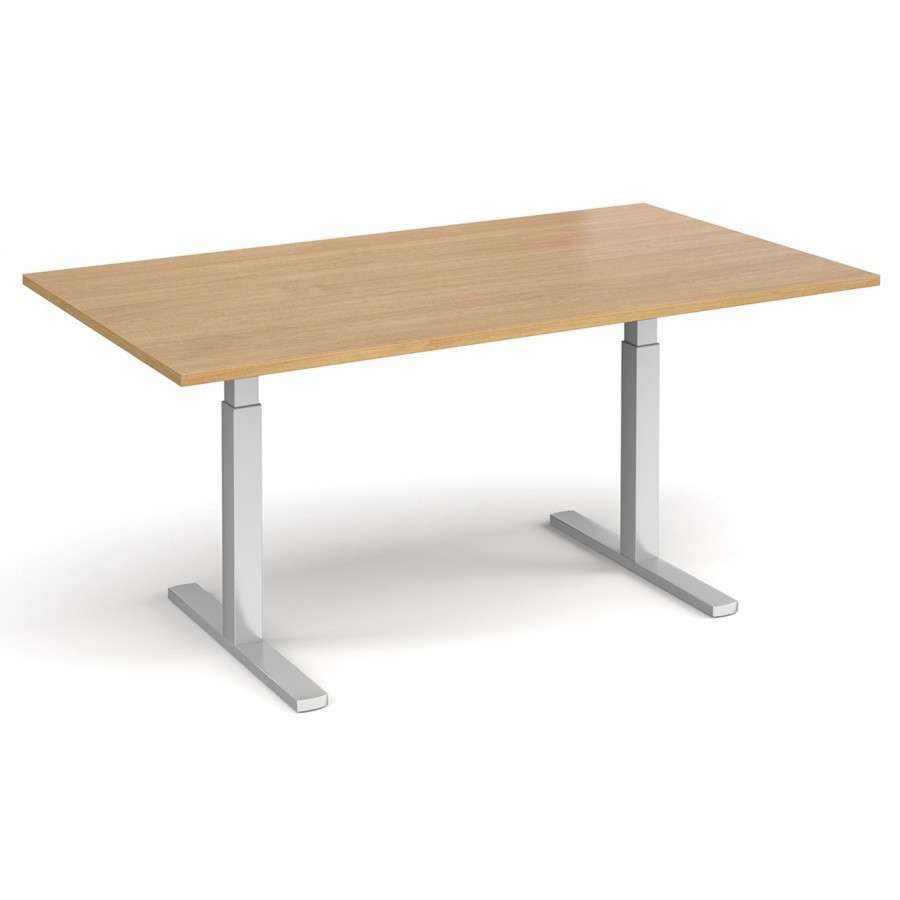 Elev8 Height Adjustable Rectangular Boardroom Table